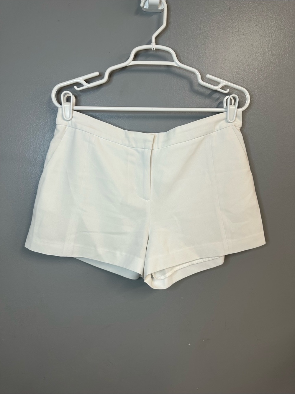 Armani Exchange Classic White Women's Tailored work Shorts